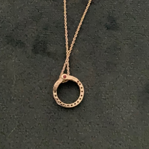 Roberto Coin Tiny Treasures Diamond circle necklace. Price is FIRM. - Picture 3 of 3